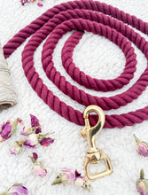 Load image into Gallery viewer, 12mm Wine Clip Rope Lead