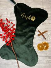 Load image into Gallery viewer, Bone Christmas Stocking