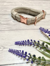 Load image into Gallery viewer, Light Grey Luxe Velvet Collar