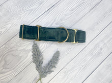 Load image into Gallery viewer, Green Luxe Velvet Martingale collar