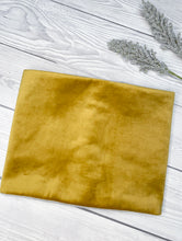 Load image into Gallery viewer, Mustard Luxe Velvet snood