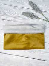 Load image into Gallery viewer, Mustard Luxe Velvet snood