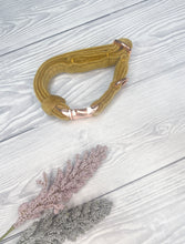 Load image into Gallery viewer, Mustard Luxe Velvet Collar