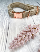 Load image into Gallery viewer, Beige Luxe Velvet Collar