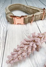 Load image into Gallery viewer, Beige Luxe Velvet Collar