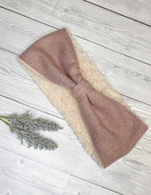Load image into Gallery viewer, Wisteria Tweed Ear Warmers