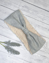 Load image into Gallery viewer, Sea Holly Tweed Ear Warmers