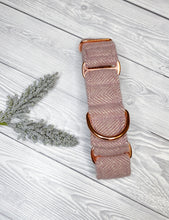 Load image into Gallery viewer, Wisteria Tweed Martingale collar