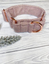 Load image into Gallery viewer, Wisteria Tweed Martingale collar