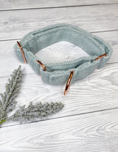 Load image into Gallery viewer, Forget Me Not Tweed Martingale collar