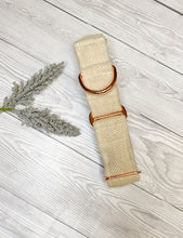 Load image into Gallery viewer, Ginger Tweed Martingale collar