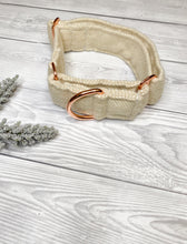Load image into Gallery viewer, Ginger Tweed Martingale collar