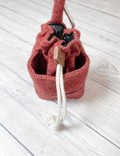 Load image into Gallery viewer, Pomegranate Tweed ALL-IN-ONE Pooch Pouch
