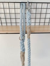 Load image into Gallery viewer, 10mm Pastel Sky Blue Clip Rope Lead