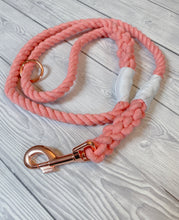 Load image into Gallery viewer, 10mm Coral Clip Rope Lead