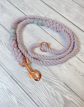 Load image into Gallery viewer, 10mm Lilac Clip Rope Lead