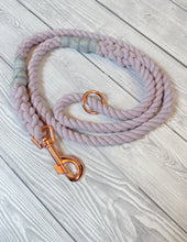 Load image into Gallery viewer, 10mm Lilac Clip Rope Lead