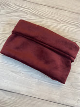Load image into Gallery viewer, Burgundy Luxe Velvet snood