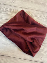 Load image into Gallery viewer, Burgundy Luxe Velvet snood