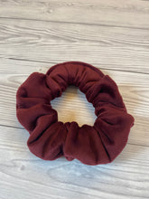 Load image into Gallery viewer, Burgundy Luxe Velvet Scrunchie