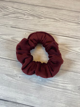 Load image into Gallery viewer, Burgundy Luxe Velvet Scrunchie