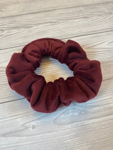 Load image into Gallery viewer, Burgundy Luxe Velvet Scrunchie