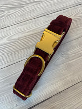 Load image into Gallery viewer, Burgundy Luxe Velvet Collar