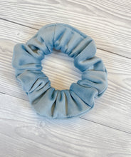 Load image into Gallery viewer, Cerulean Luxe Velvet Scrunchie