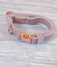 Load image into Gallery viewer, Pastel Pink Luxe Velvet Collar