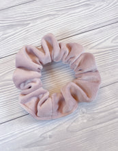 Load image into Gallery viewer, Pastel Pink Luxe Velvet Scrunchie