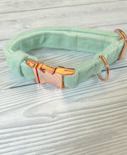 Load image into Gallery viewer, Pistachio Luxe Velvet Collar