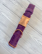 Load image into Gallery viewer, Plum Luxe Velvet Collar