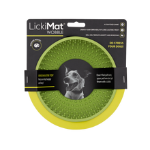 Load image into Gallery viewer, LickiMat Wobble™ Green, Turquoise and Purple