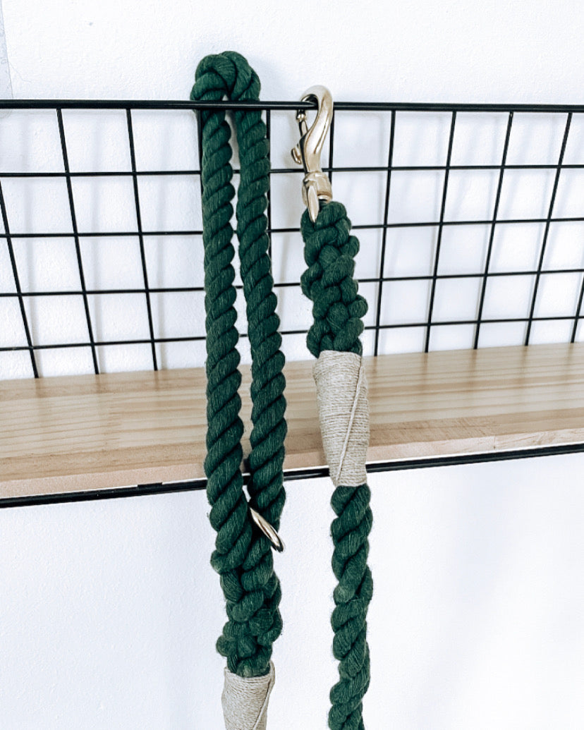 12mm Green Clip Rope Lead
