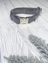 Load image into Gallery viewer, Dark Grey Luxe Velvet Collar
