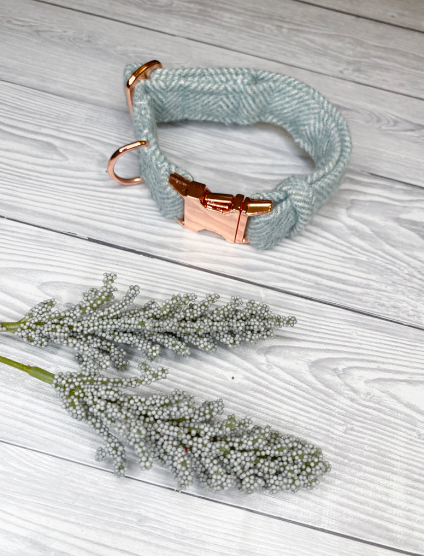 Forget Me Not Tweed Collar