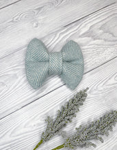 Load image into Gallery viewer, Forget Me Not Tweed Bow Tie
