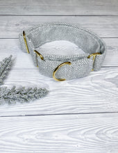 Load image into Gallery viewer, Sea Holly Tweed Martingale collar
