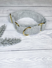 Load image into Gallery viewer, Sea Holly Tweed Martingale collar
