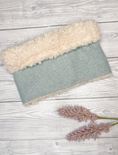 Load image into Gallery viewer, Forget Me Not Tweed snood
