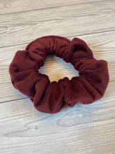 Load image into Gallery viewer, Burgundy Luxe Velvet Scrunchie
