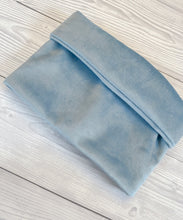 Load image into Gallery viewer, Cerulean Luxe Velvet snood
