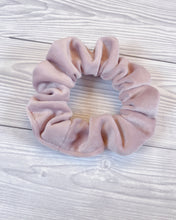 Load image into Gallery viewer, Pastel Pink Luxe Velvet Scrunchie
