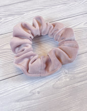 Load image into Gallery viewer, Pastel Pink Luxe Velvet Scrunchie

